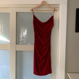 Beautiful Red Shelli Segal Dress